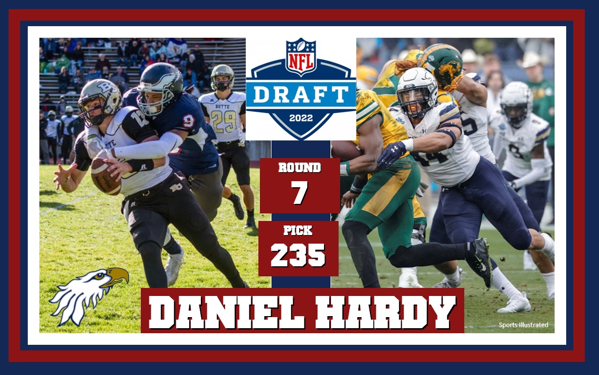 Daniel Hardy former College of the Siskiyous Eagle is Drafted in the NFL.