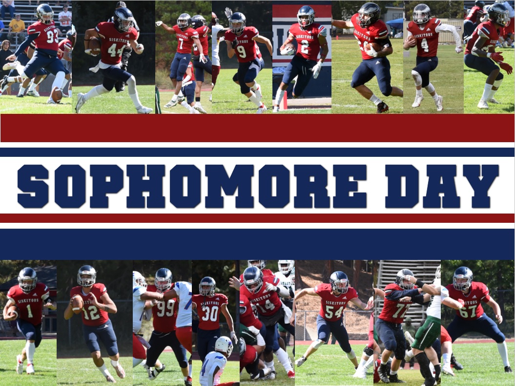 2021 SISKIYOUS FOOTBALL SOPHOMORE RECOGNITION DAY